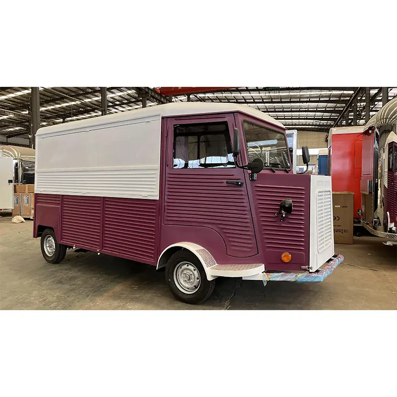 Truk Makanan Gaya H-Van Vintage
