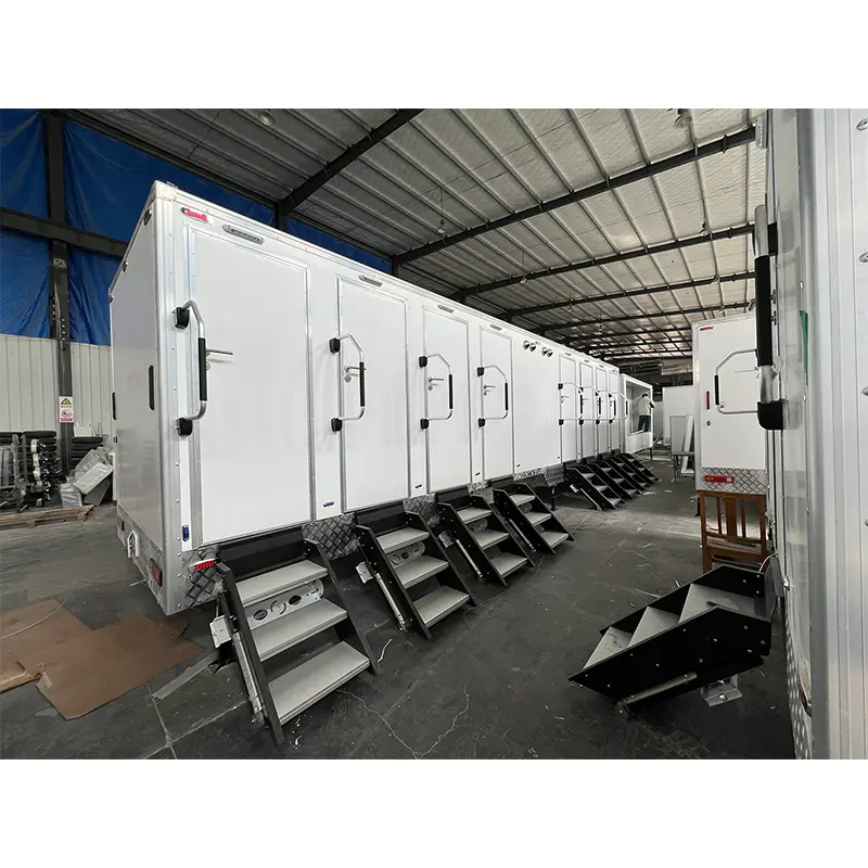 Trailer Pancuran Tempat Kerja Industri Tugas Berat