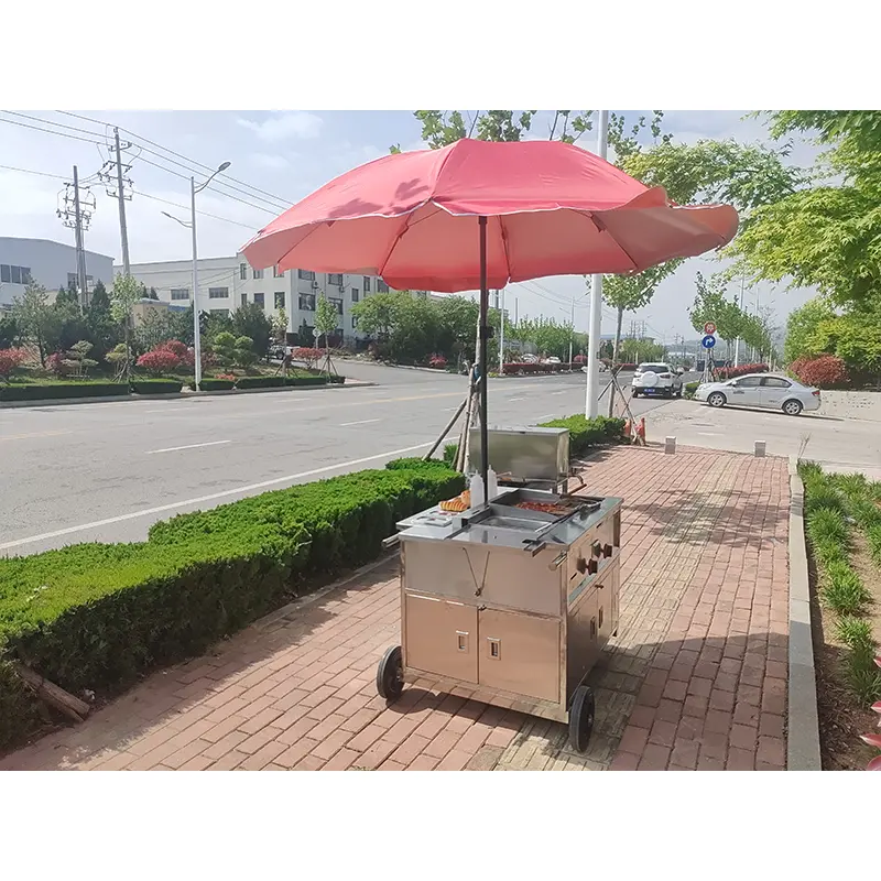 Gerobak Dorong Payung Hot Dog