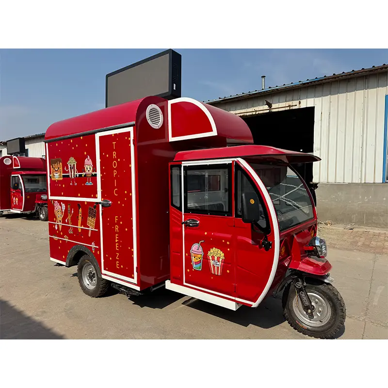 Gerobak Pajangan Es Krim dan Gelato