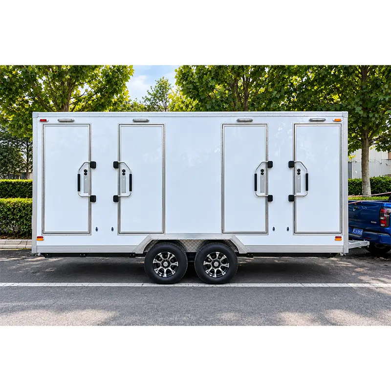 Trailer Pancuran Seluler Multi-Bilik