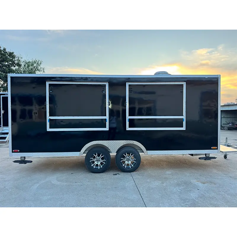 Trailer Penjual Otomatis Multi-Jendela