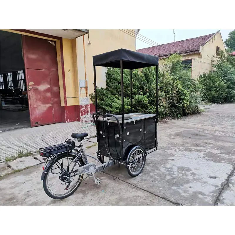 Sepeda Makanan Ringan Bertenaga Pedal